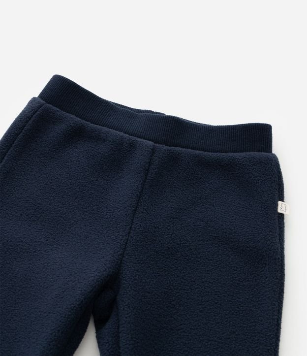 Pantalón Infantil en Polar Fleece con Puños – Talle RN a 12 Meses 6