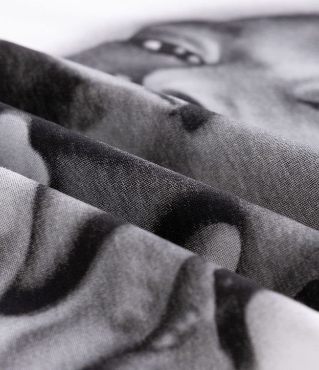 Remera Oversized en Algodón con Estampado Snoop Dogg 6