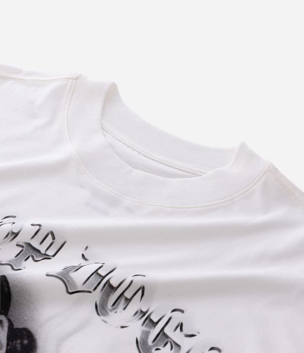 Remera Oversized en Algodón con Estampado Snoop Dogg 7