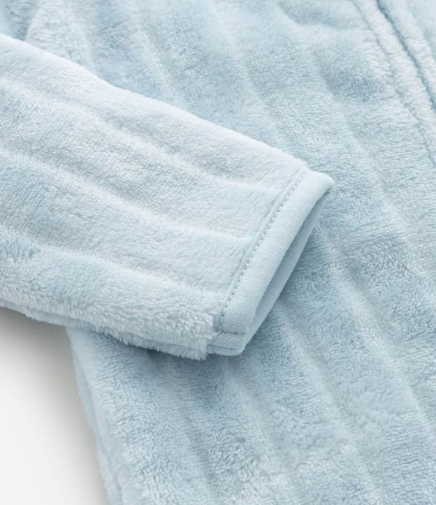 Mono Infantil con Textura Acanalada y Cremallera – Talle 0 a 24 Meses 5