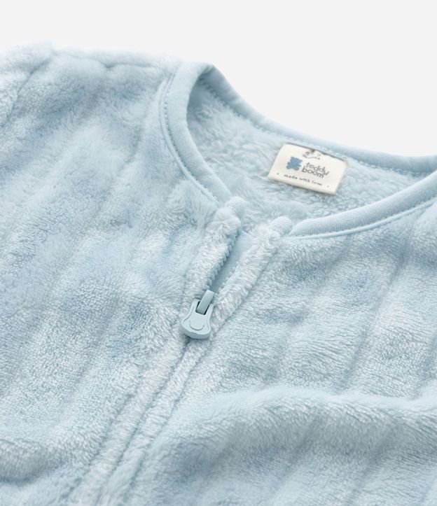 Mono Infantil con Textura Acanalada y Cremallera – Talle 0 a 24 Meses 7