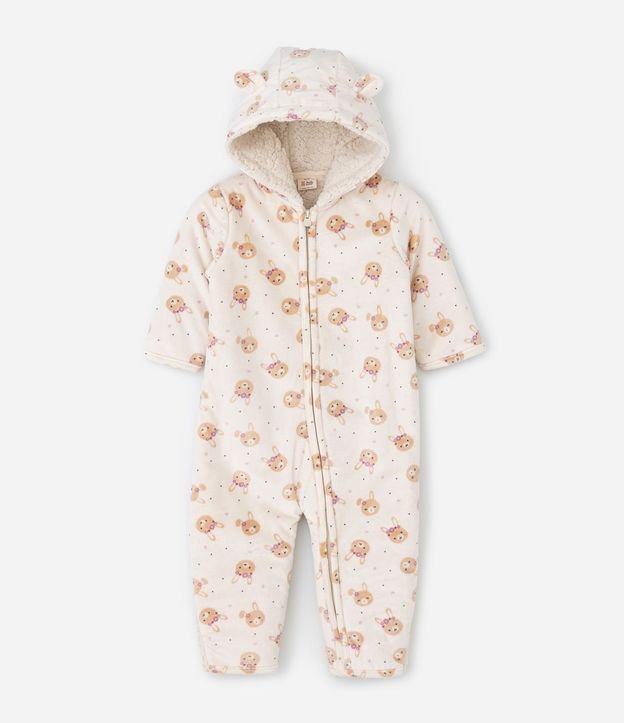 Mono Bebé con Estampa de Fullprint de Conejo – Talle RN a 18 Meses 2
