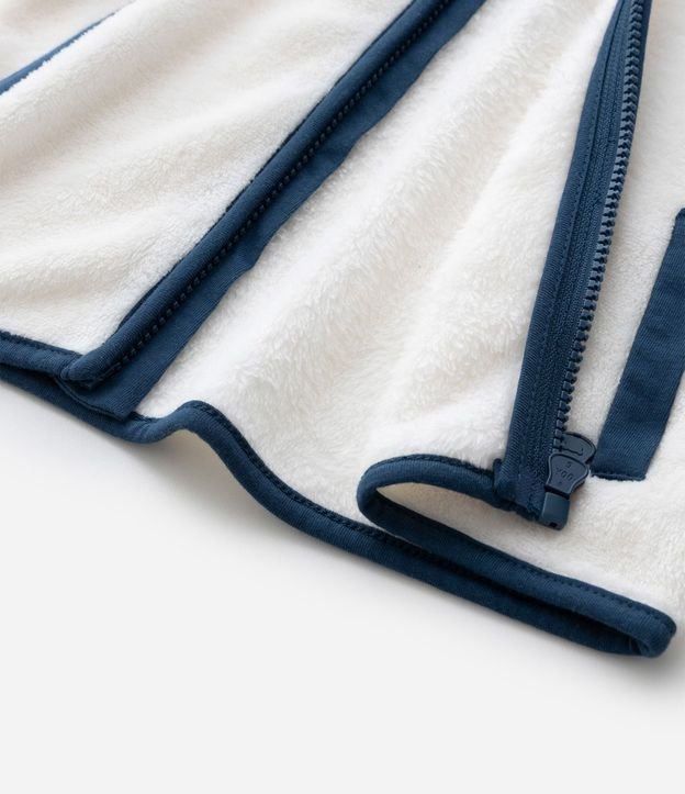 Conjunto Infantil Saco con Capucha y Pantalón Bordado de Oso – Talle 0 a 18 Meses 12