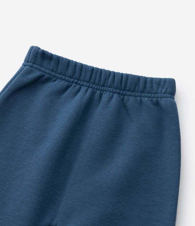 Conjunto Infantil Saco con Capucha y Pantalón Bordado de Oso – Talle 0 a 18 Meses 7