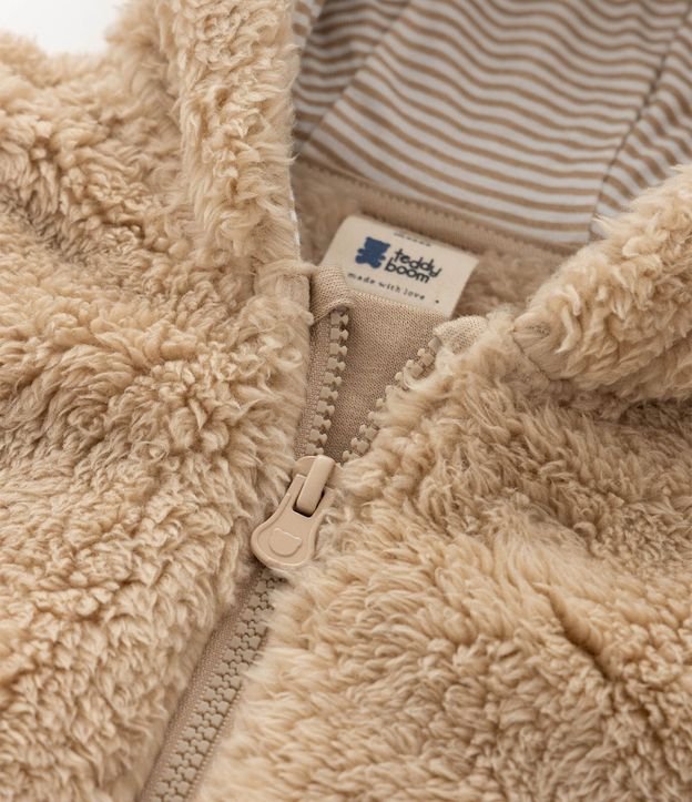 Campera Bebé Sherpa con Capucha y Orejitas – Talle 0 a 18 Meses 7