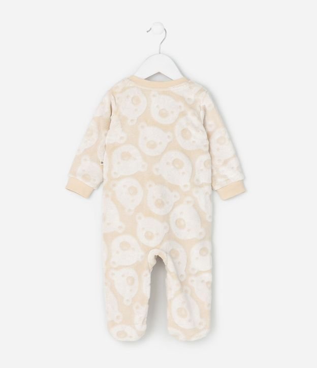 Mono Bebé con Estampa en Relieve Cara de Animalito – Talle RN a 18 Meses 3