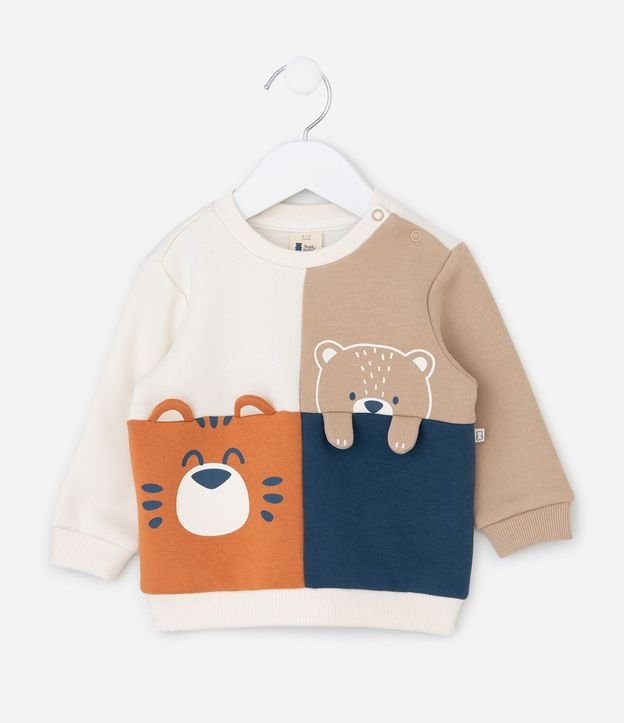 Conjunto Infantil con Animales y Bloques de Color – Talle 0 a 24 Meses 3