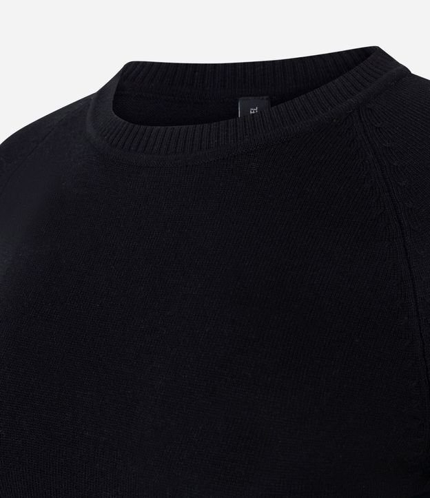 Blusa Básica en Punto con Manga Larga 2