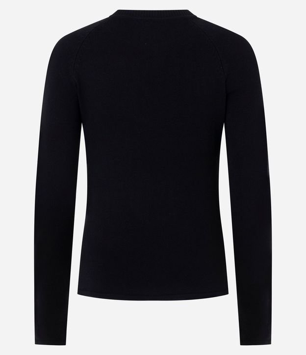 Blusa Básica en Punto con Manga Larga 3