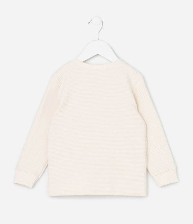 Remera Infantil Texturizada Básica - Talle 1 a 6 años 3
