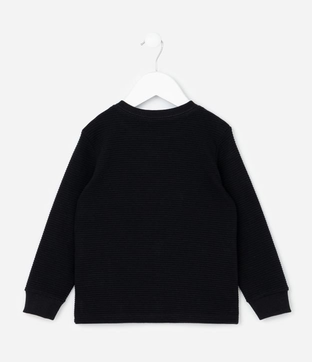 Remera Infantil Texturizada Básica - Talle 1 a 6 años 3