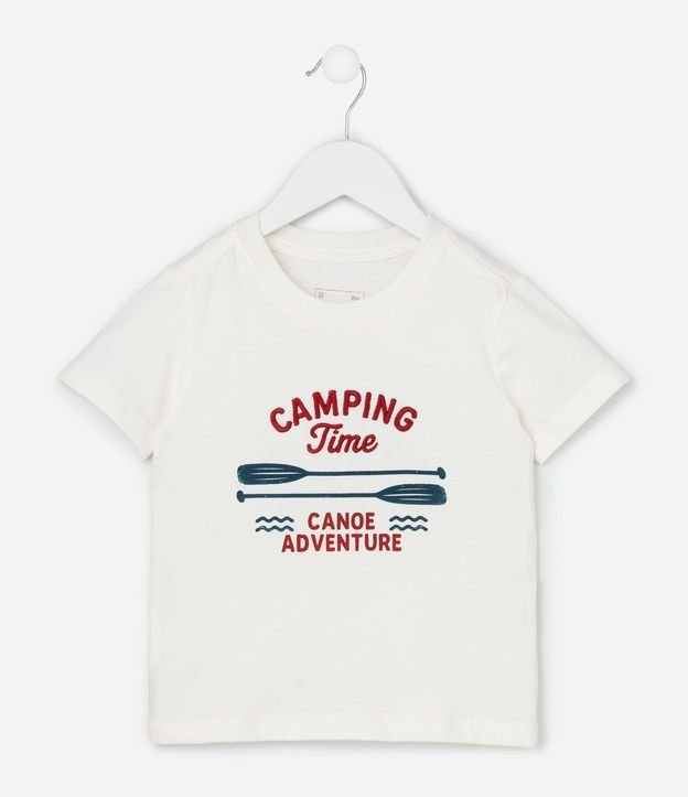 Remera Infantil con Estampa Caping Time - Talle 1 a 6 años