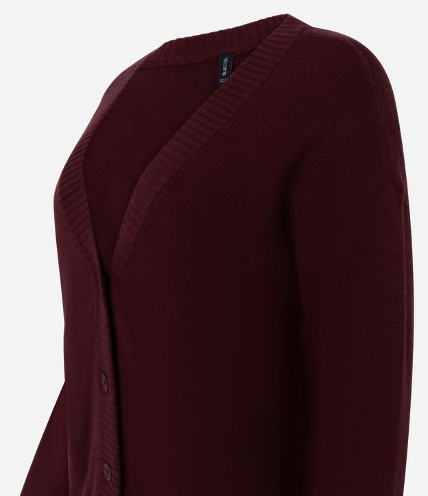 Cardigan Corto de Punto con Botones 2