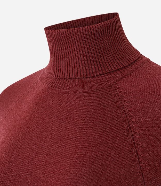 Blusa de Punto con Cuello Alto 2