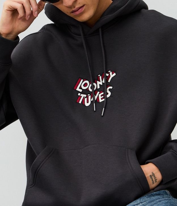 Buzo Masculino Algodón Looney Tunes Bugs Bunny con Capucha 3