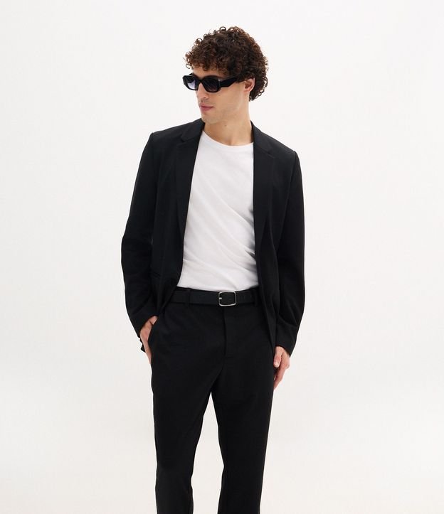 Pantalón Slim Performance en Sastrería con Textura 4