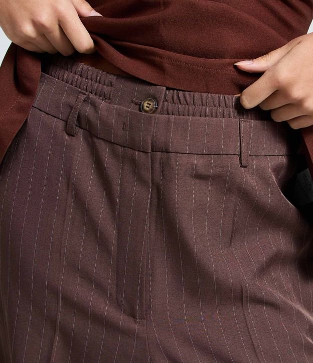 Pantalón en sastrería con raya Raya de tiza con Pipping 4
