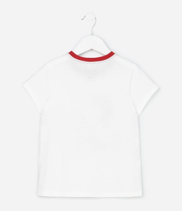 Pijama Corto Infantil con Estampa de Cuadros de Natal Snoopy - Talle 2 a 14 años 3