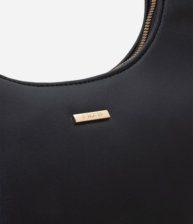 Cartera Baguette en PU con Metales Light Gold y Asa Ajustable 4
