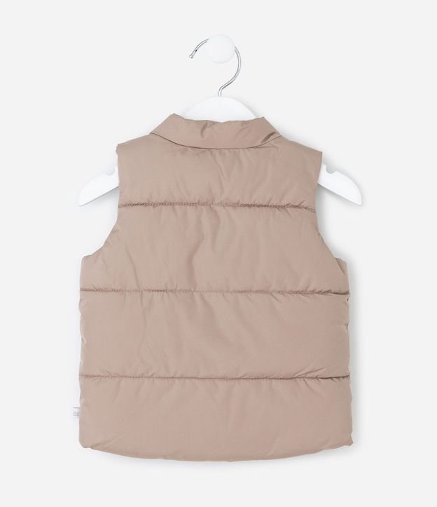 Chaleco Infantil con Bolsillos Solapa – Talle 3 a 18 Meses 2