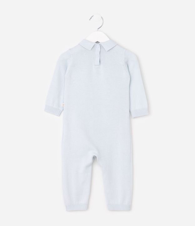 Mono Infantil en Punto con Bordado de Oso – Talle RN a 12 Meses 3
