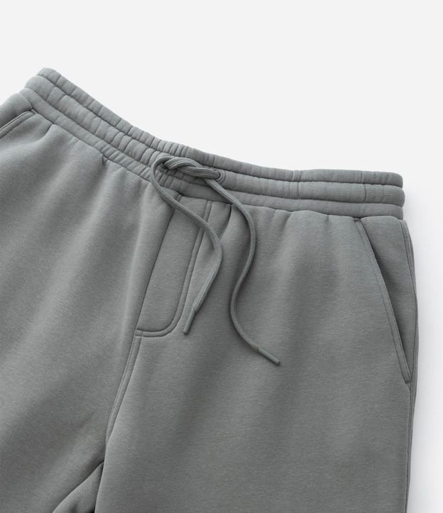 Pantalón Recto en Algodón con Bolsillos y Lazo en la Cintura 6