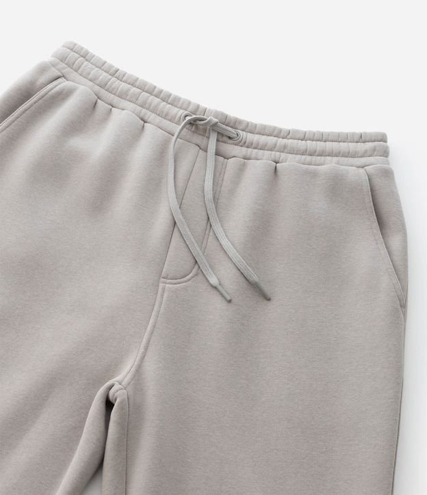 Pantalón Recto en Algodón con Bolsillos y Lazo en la Cintura 8