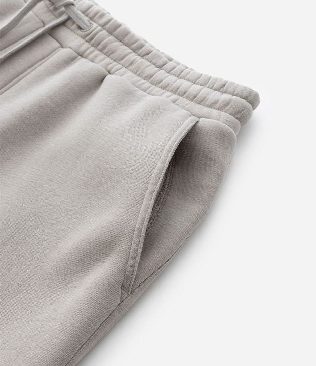 Pantalón Recto en Algodón con Bolsillos y Lazo en la Cintura 9
