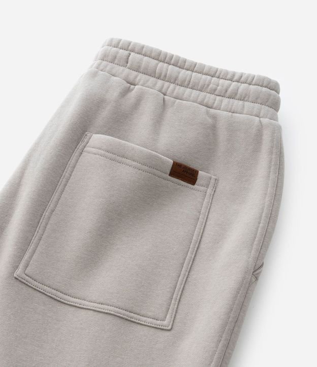 Pantalón Recto en Algodón con Bolsillos y Lazo en la Cintura 10