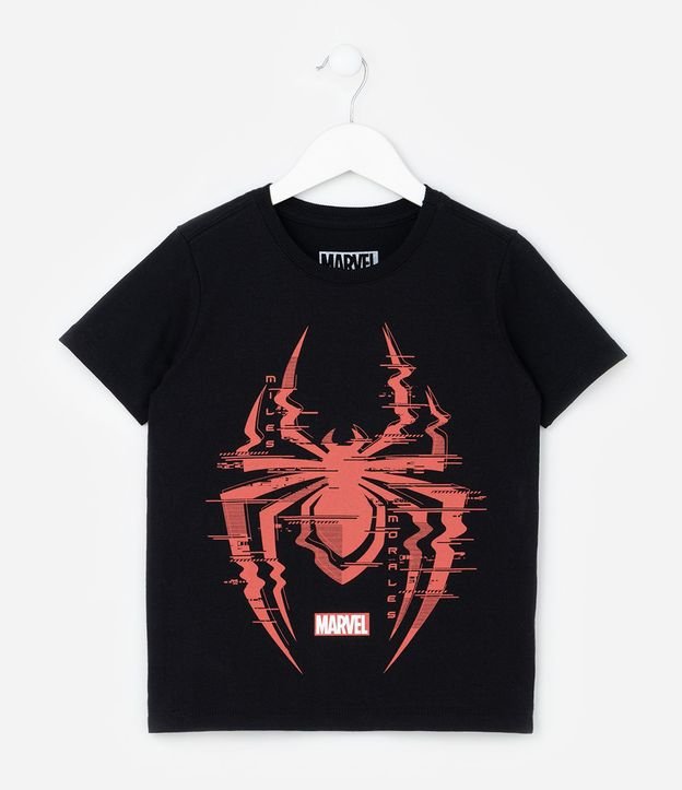 Remera Infantil con Estampa de Spider-Man - Talle 4 a 12 años 2