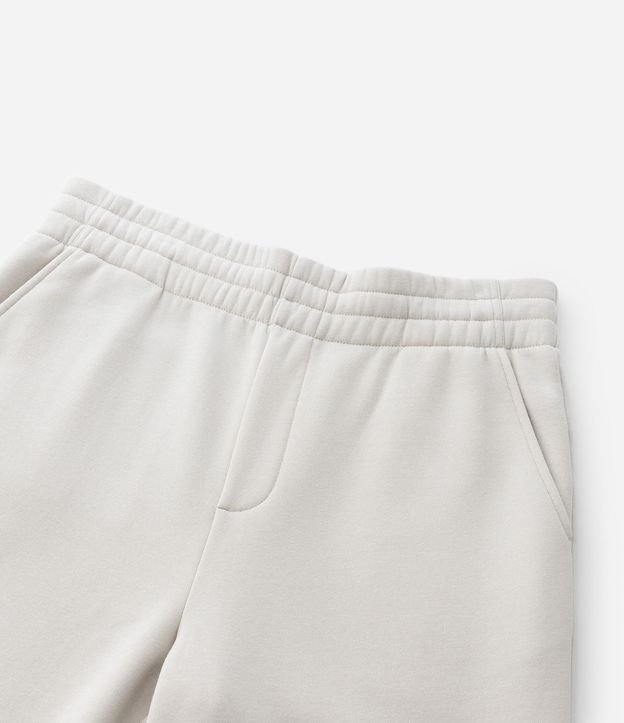 Pantalón Jogger en Algodón con Felpa y Puño Ajustado 11