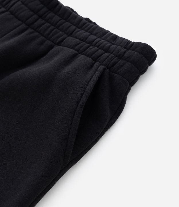 Pantalón Jogger en Algodón con Felpa y Puño Ajustado 9