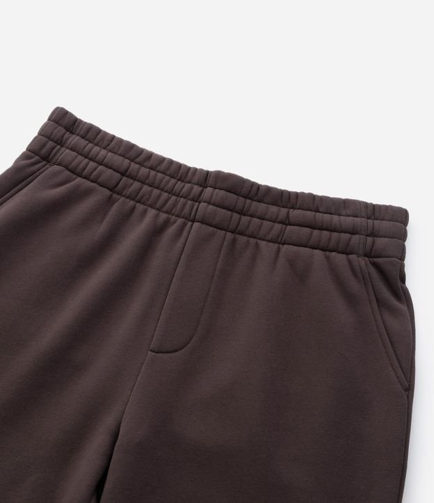 Pantalón Jogger en Algodón con Felpa y Puño Ajustado 9