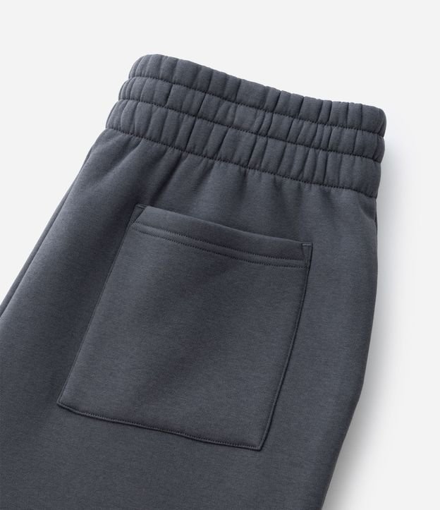 Pantalón Jogger en Algodón con Felpa y Puño Ajustado 10