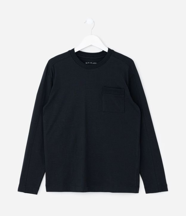 Remera Infantil Relaxed con Bolsillo Pequeño – Talle 5 a 14 años 2