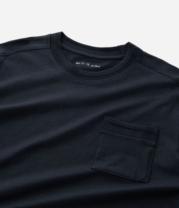 Remera Infantil Relaxed con Bolsillo Pequeño – Talle 5 a 14 años 8