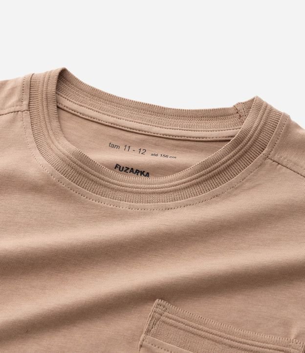 Remera Infantil Relaxed con Bolsillo Pequeño – Talle 5 a 14 años 12