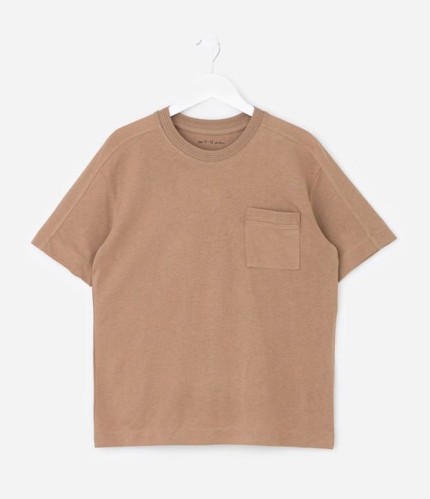 Remera Infantil Regula con Pequeño Bolsillo – Talle 5 a 14 años 2