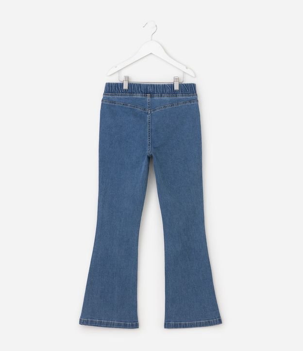 Pantalón Infantil Flare Jeans con Cintura Elástica – Talle 5 a 16 años 3