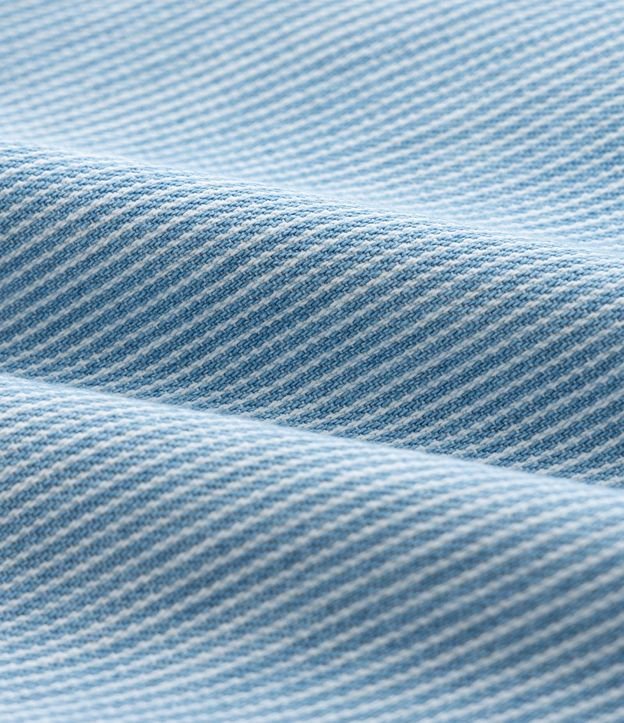 Pantalón Infantil Recta en Jeans con Estampa Rayada - Talle 5 a 14 años 4