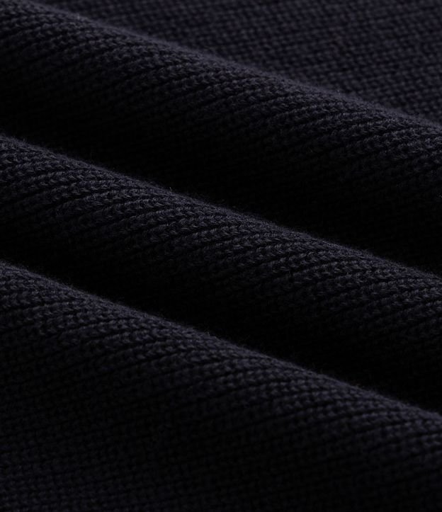 Suéter Texturizado con Cuello Polo 7