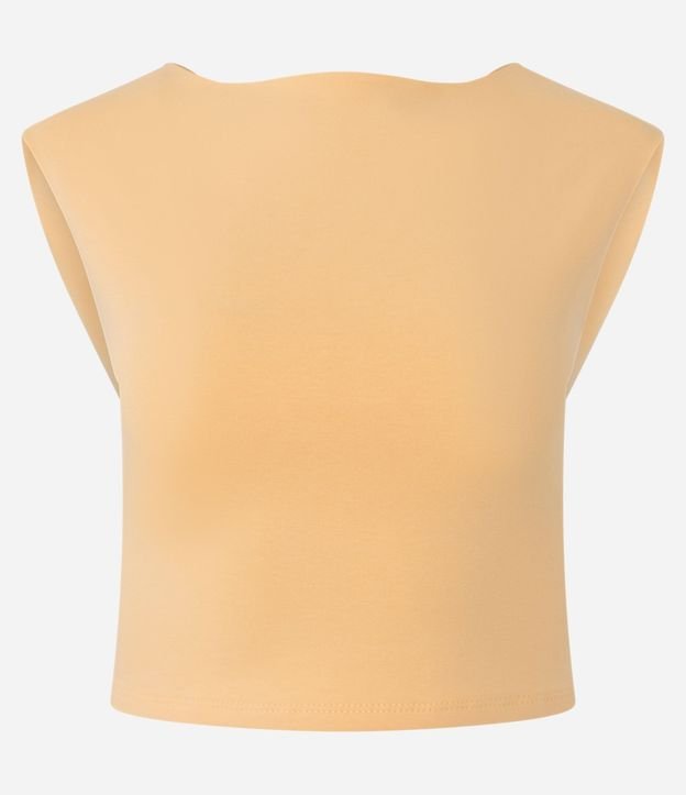 Blusa en Cotton con Escote Abierto en la Espalda 7