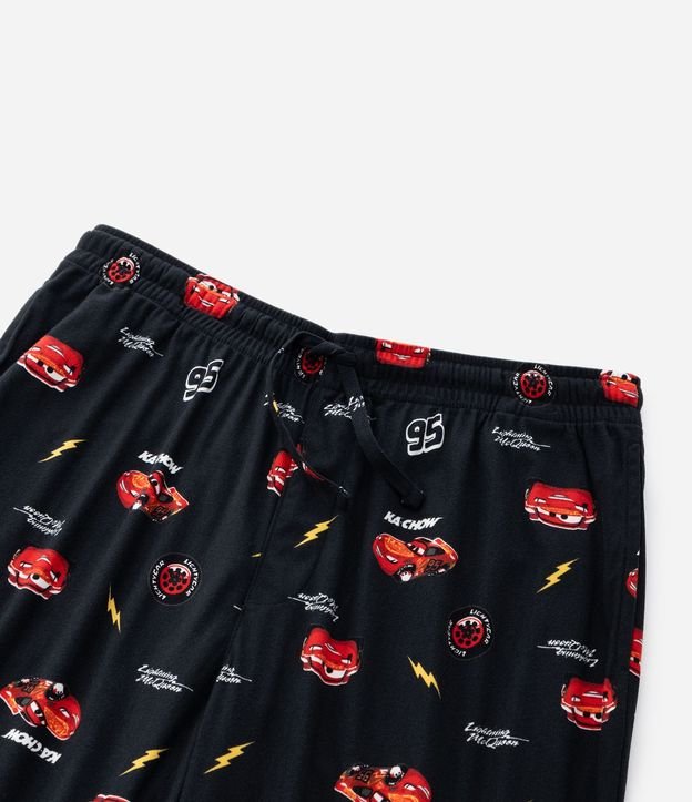 Pantalón de Pijama en Plush con Estampa de Cars 10