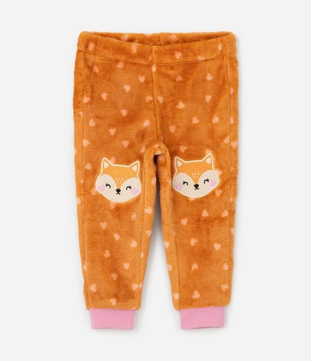 Pijama Infantil con Estampa de Zorro y Orejas 3D – Talle 2 a 4 años 3