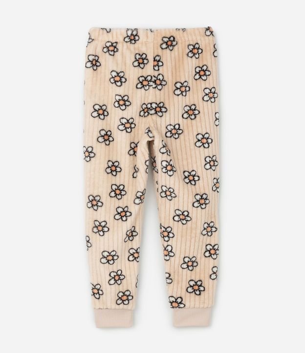 Pijama Infantil con Estampa de Carpincho en Chenille – Talle 5 a 14 años 3