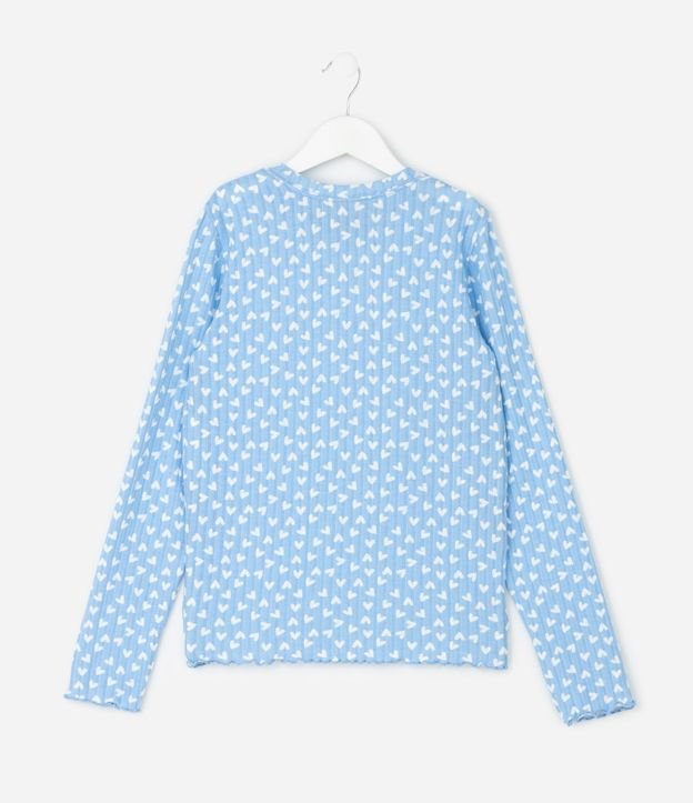 Pijama Infantil con Estampa de Corazones – Talle 5 a 16 años 5