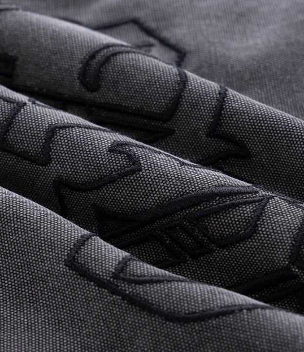Chaqueta Denim con Cierre y Estampa Outlaw 5