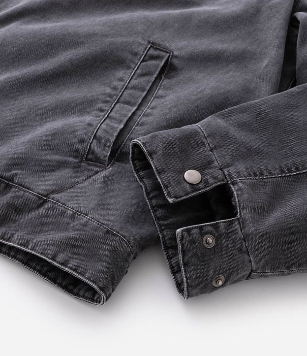 Chaqueta Denim con Cierre y Estampa Outlaw 6