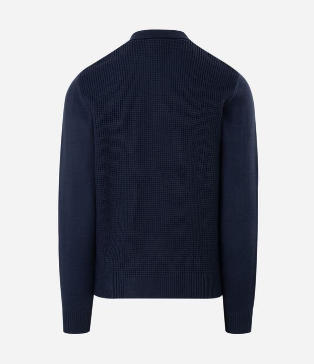 Cardigan en Efecto Punto con Cinto 6