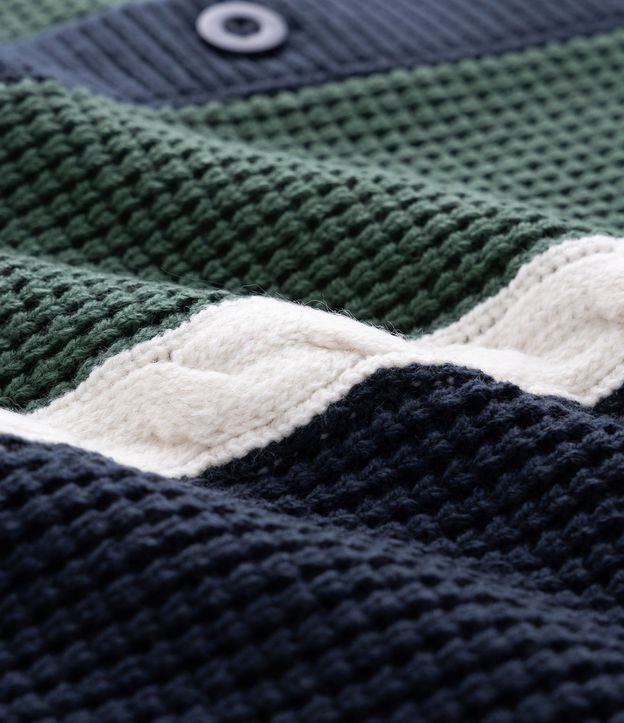 Cardigan en Efecto Punto con Cinto 7